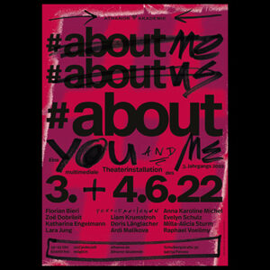 about you & me Plakat der Athanor Akademie